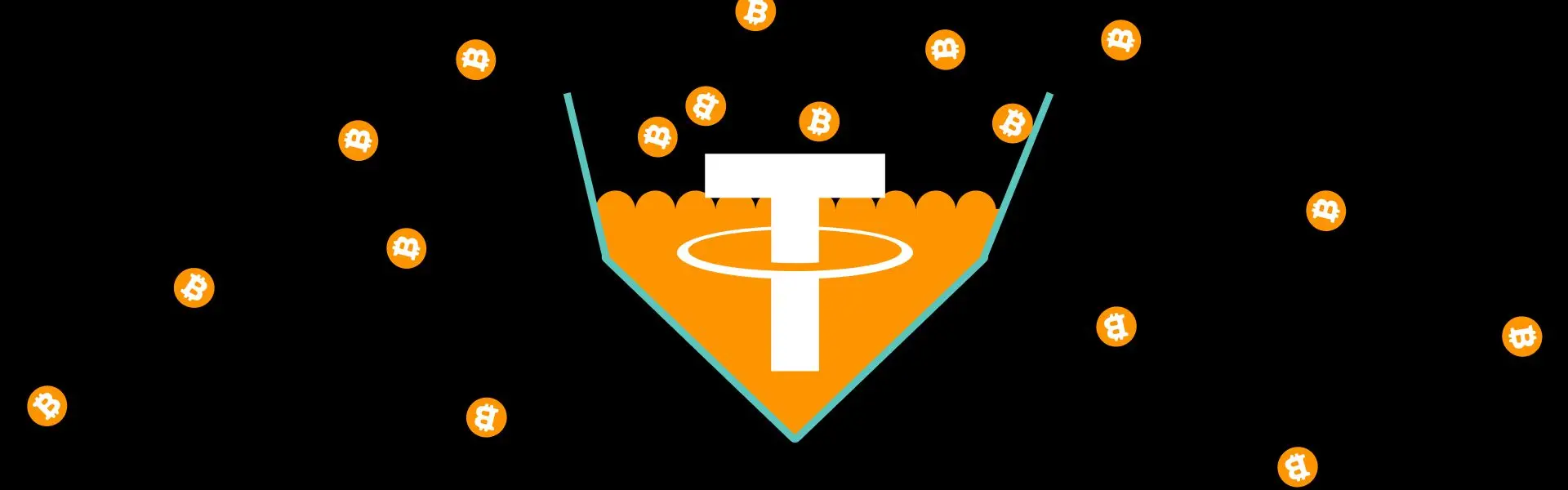 Компанія Tether успішно накопичила 2,8 млрд доларів у криптовалюті біткоїн.