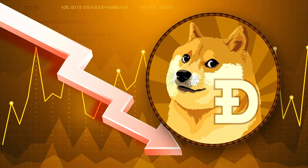 Dogecoin вже не перебуває у топ-10: чому вартість криптовалюти знижується.