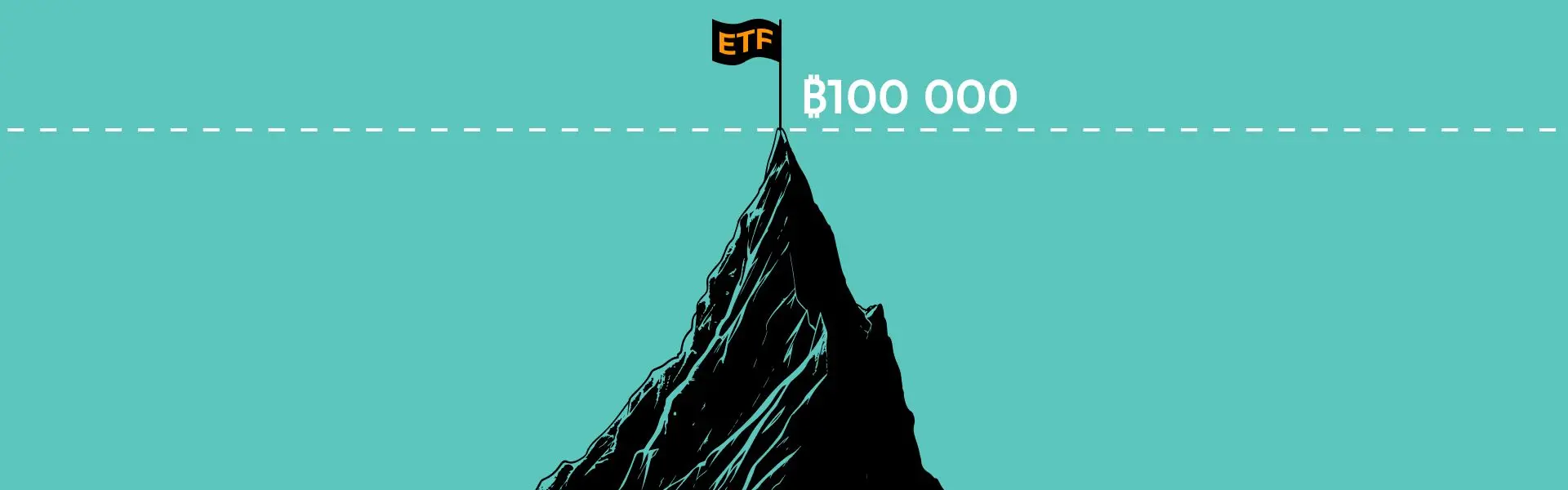 ЕТФ від БлекРок залучив вже понад 100 000 Біткоїнів.