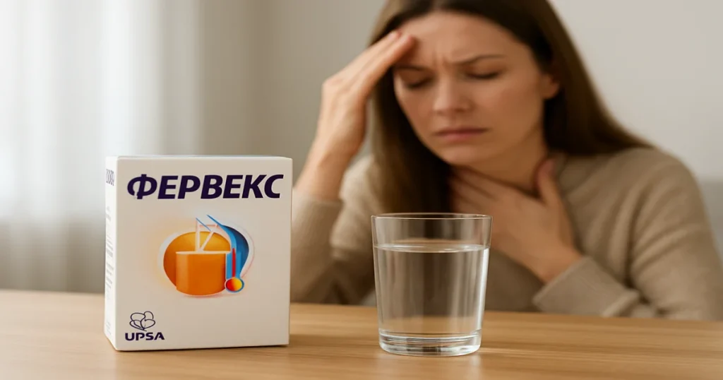 Як діє Фервекс: склад, симптоми та очікуваний ефект